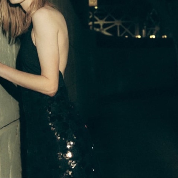 Zara Limited edition sequin knit halter dress - Picture 3 of 3